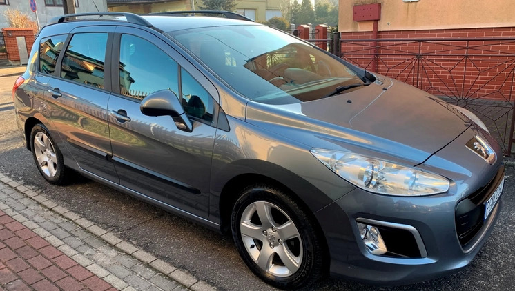 Peugeot 308 cena 21999 przebieg: 177000, rok produkcji 2011 z Gniezno małe 781